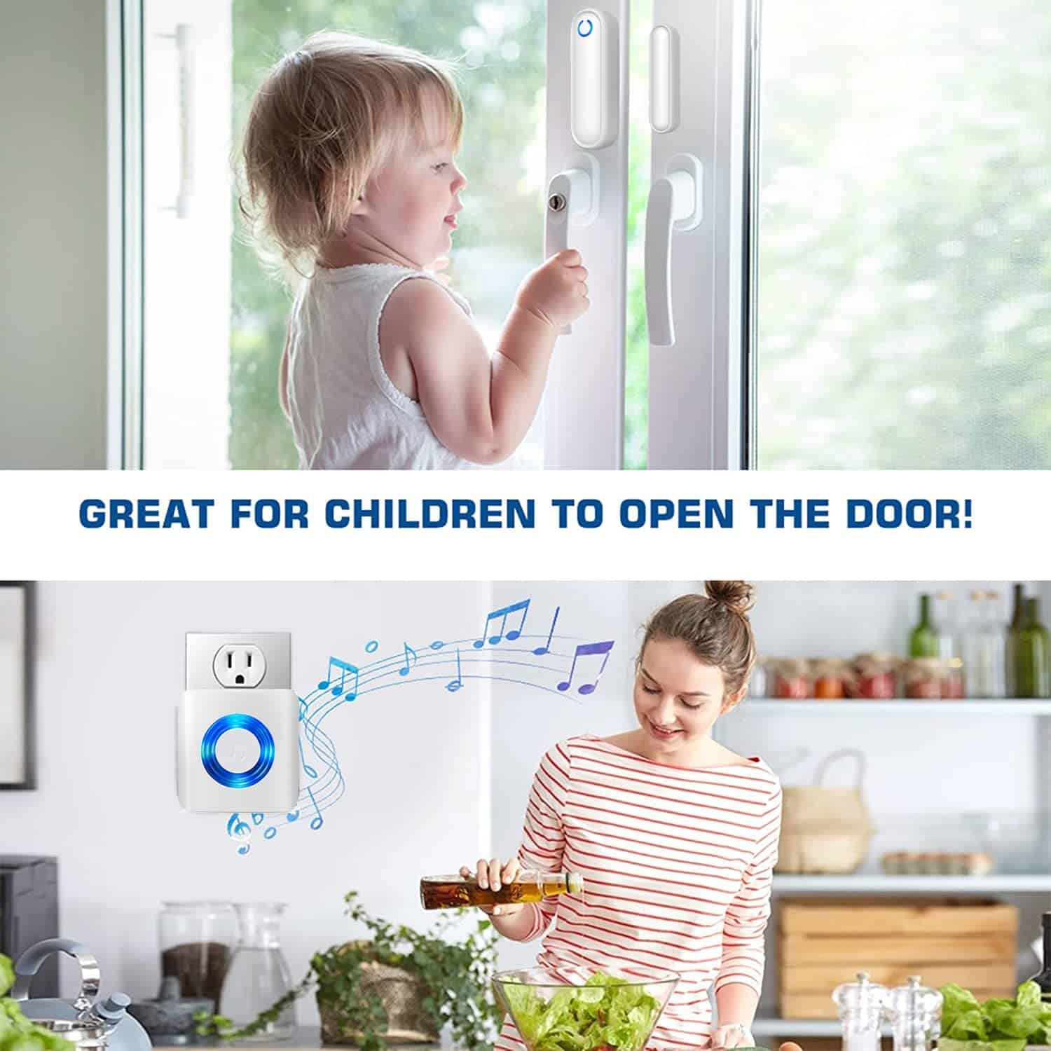 YisTech Caregiver Pager Alarmas de Puerta para Pacientes - Imagen 4