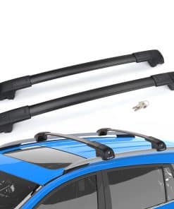 Barras transversales de techo para automóvil con cerradura