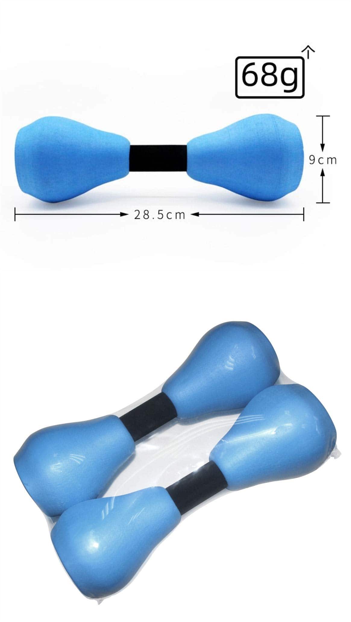 Par de mancuernas para ejercicio acuático de espuma para - Imagen 6