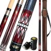 Tai ba cues Taco de billar, Punta de cuero multicapa de