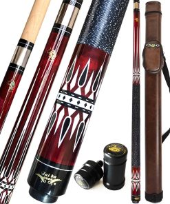 Tai ba cues Taco de billar, Punta de cuero multicapa de