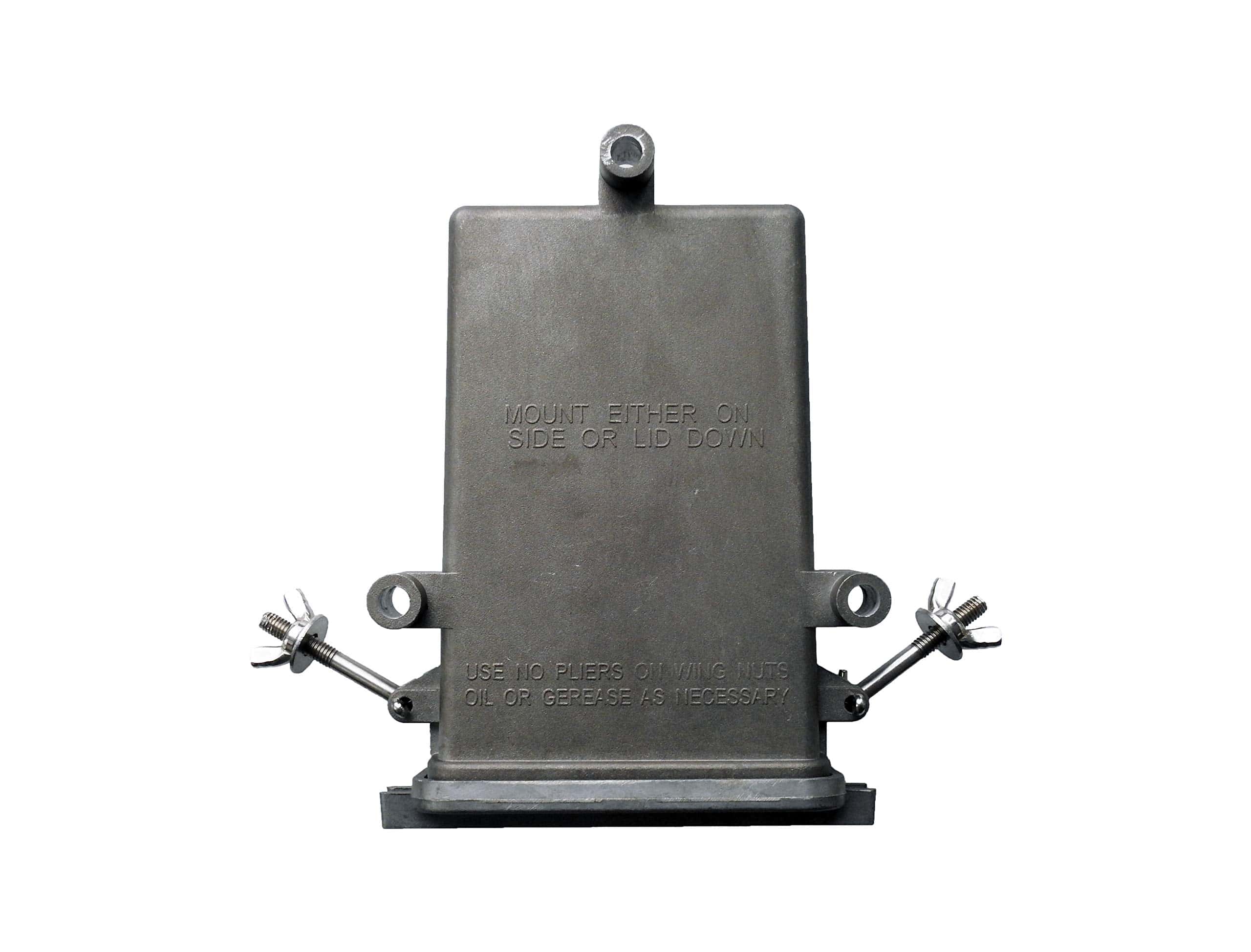 Caja de documentos de seguridad de aluminio para camiones y