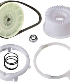 Kit de Embrague de Polea de Lavadora W10721967 & Correa de