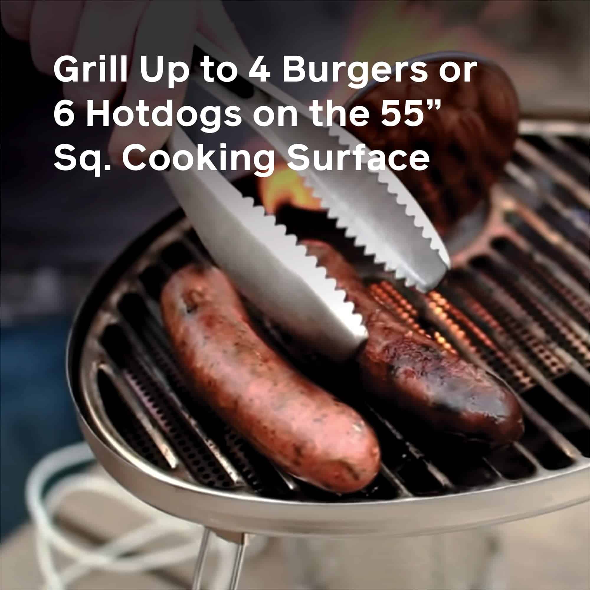 BioLite, Parrilla portátil de mesa para CampStove 2, - Imagen 4