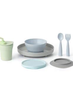 Set Miniware Little Foodie con Plato de Cereal, Plato de