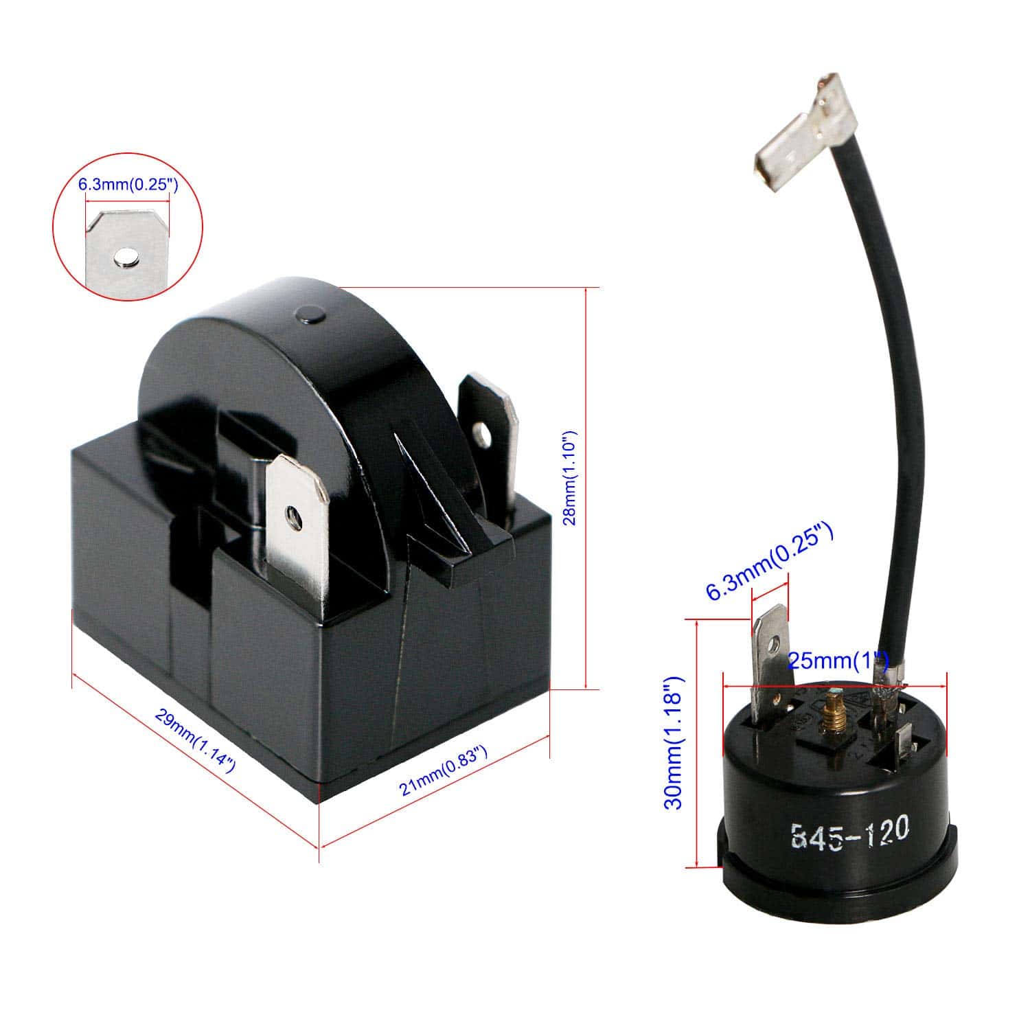 Protector térmico de sobrecarga del compresor de - Imagen 3