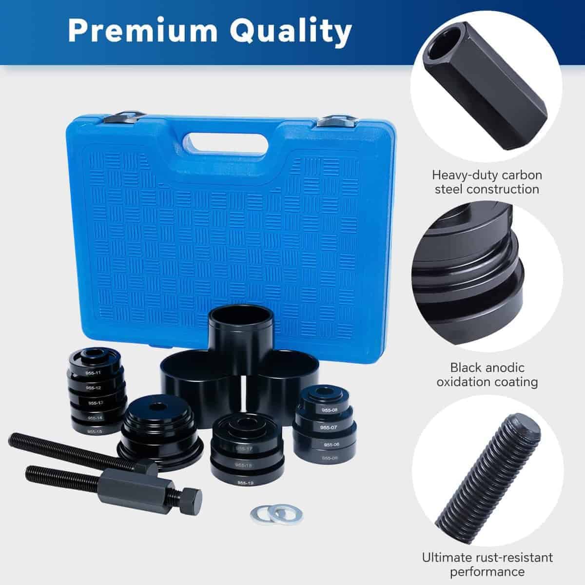 Juego de Prensa de Rodamientos de Rueda ATPEAM de 24 piezas - Imagen 4