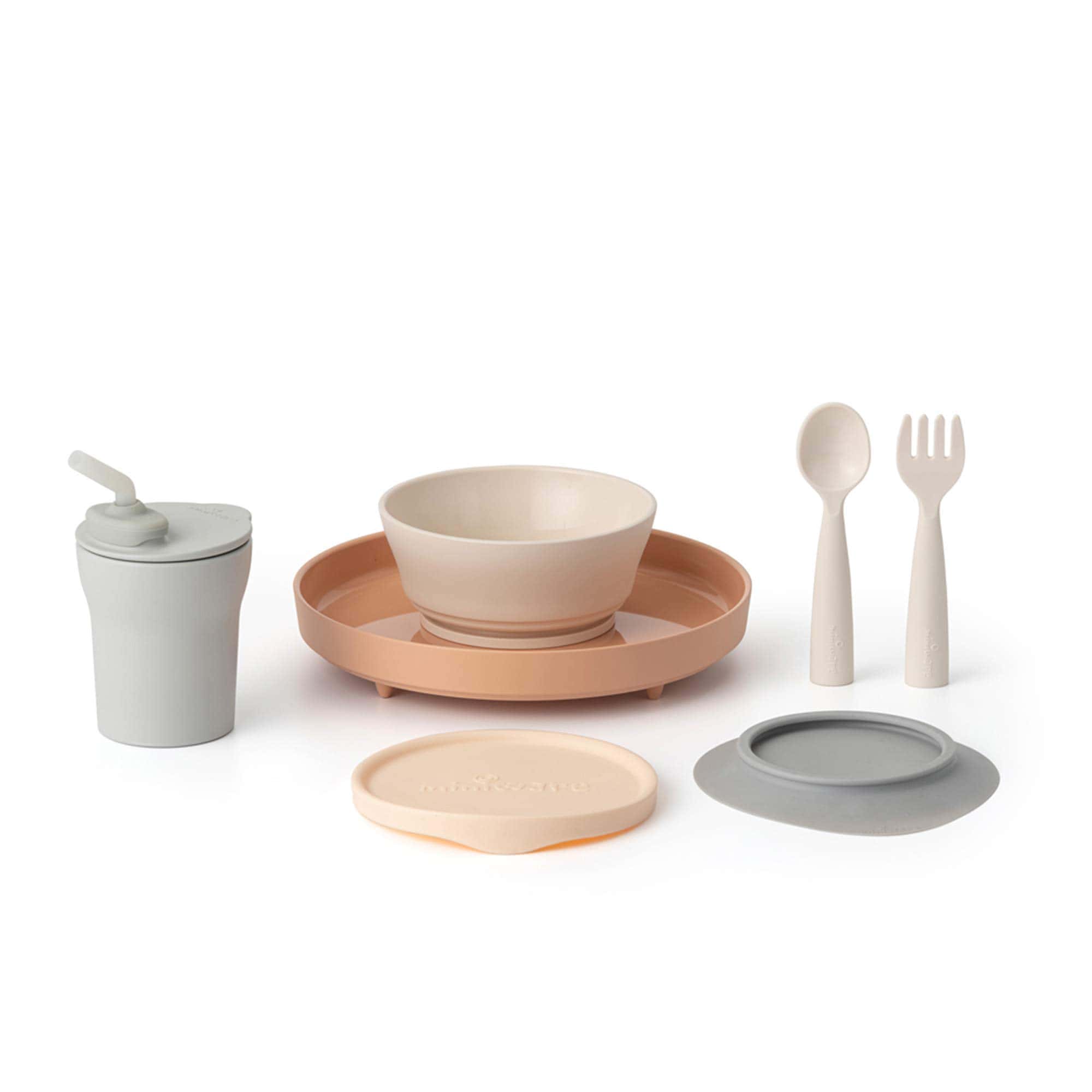 Set Miniware Little Foodie con Tazón de Cereal, Plato para