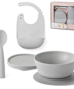Set Deluxe First Bites de Miniware: Tazón de Cereal, Base