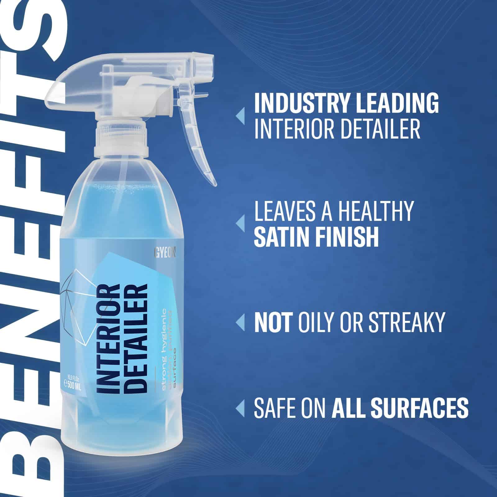 Gyeon Interior Detailer 1000ml - Limpiador Total de - Imagen 3