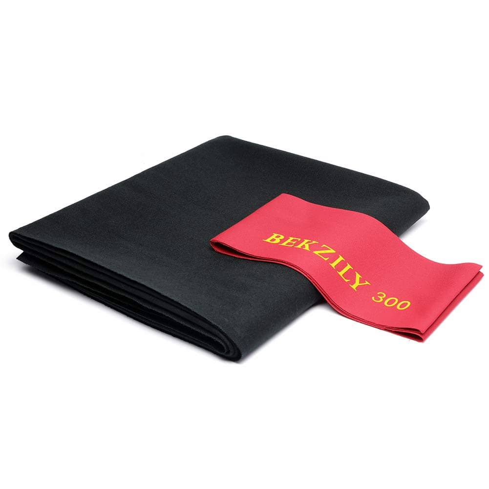 BEKZILY Juego de paño de mesa de billar 300 de 9ft (Negro)