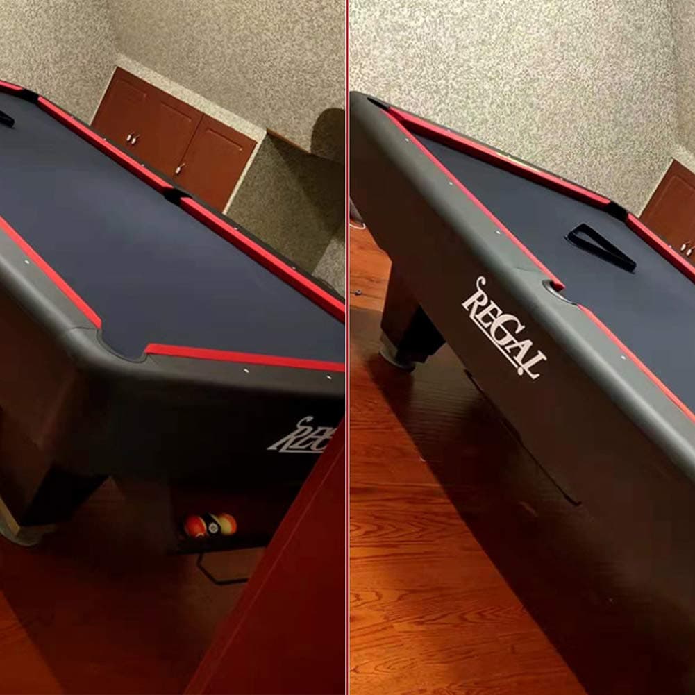BEKZILY Juego de paño de mesa de billar 300 de 9ft (Negro) - Imagen 7