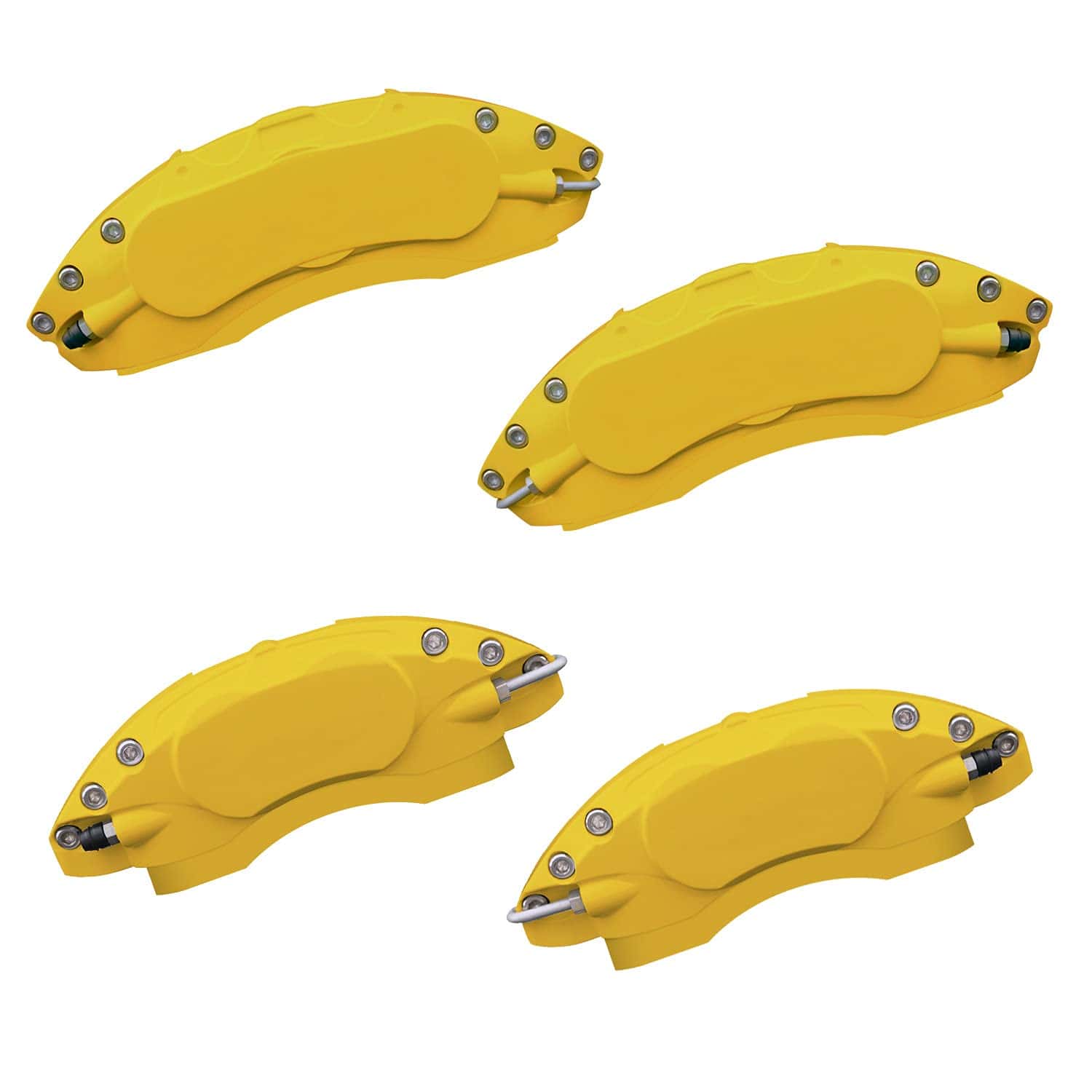 Cubiertas de Pinzas de Freno Amarillas AOOA para Chevrolet