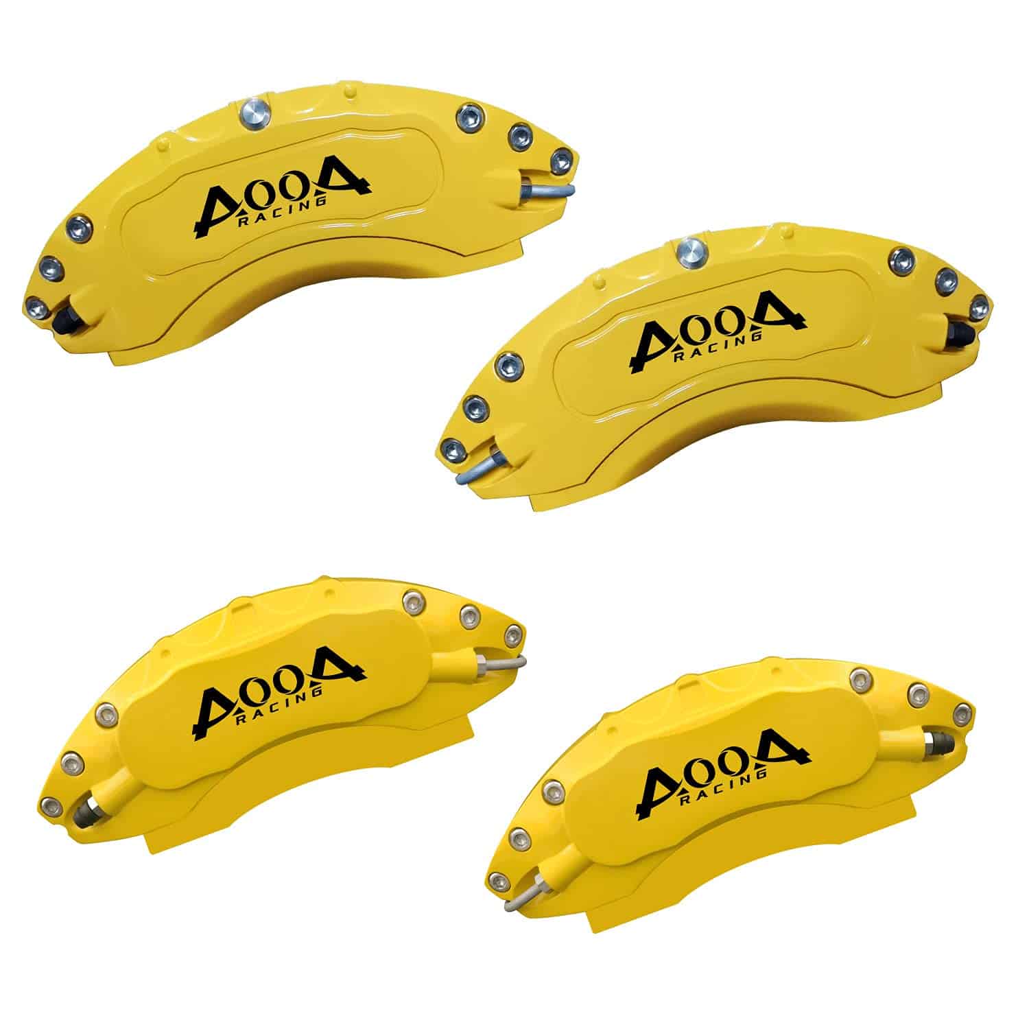 Cubiertas de pinza de freno amarillas de -Amarillo