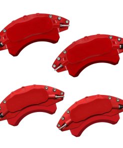 Cubiertas de pinza de freno rojas AOOA para Mustang (juego