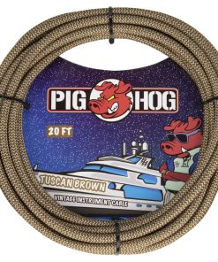 Cable de Micrófono Pig Hog Woven 20 pies XLR Anti-Fray