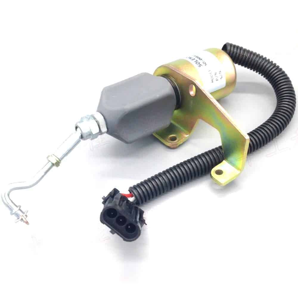 24V Solenoide de Apagado de Combustible para Excavadora