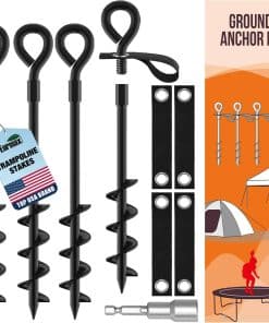 Estacas de trampolín Eurmax USA para carpas, kit de anclaje