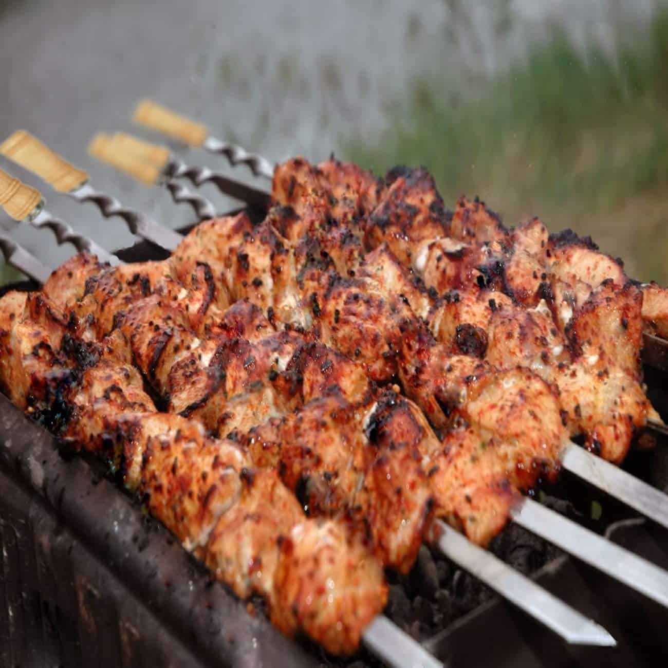 Antallcky 12 Pack Pinchos 22 Pulgadas BBQ Barbecue Acero - Imagen 4