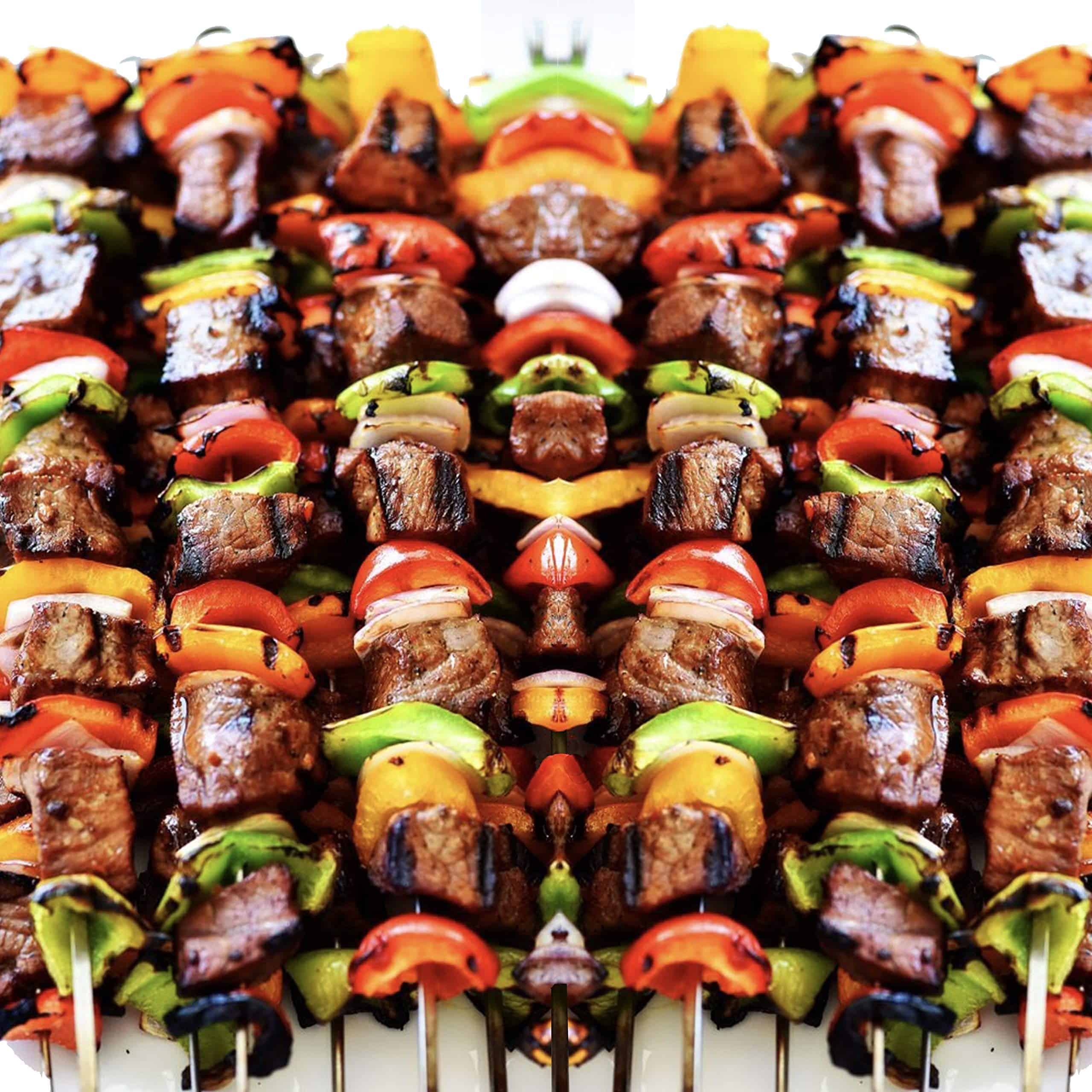 Antallcky 12 Pack Pinchos 22 Pulgadas BBQ Barbecue Acero - Imagen 10