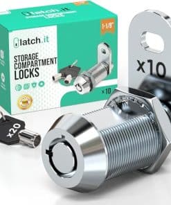 LATCH.IT 1-1/8� Cerraduras de Almacenamiento para RV | Pack