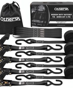 Correas de amarre con trinquete Otherya - Juego de 4 de 15