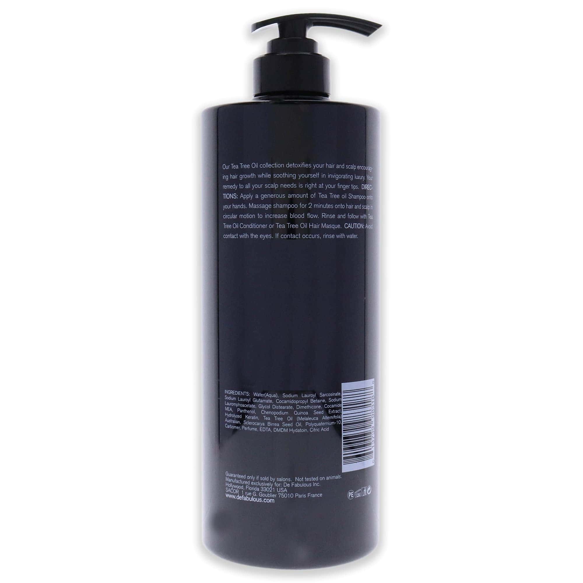 Shampoo De Fabulous Tea Tree Oil 33.8 oz - Imagen 3