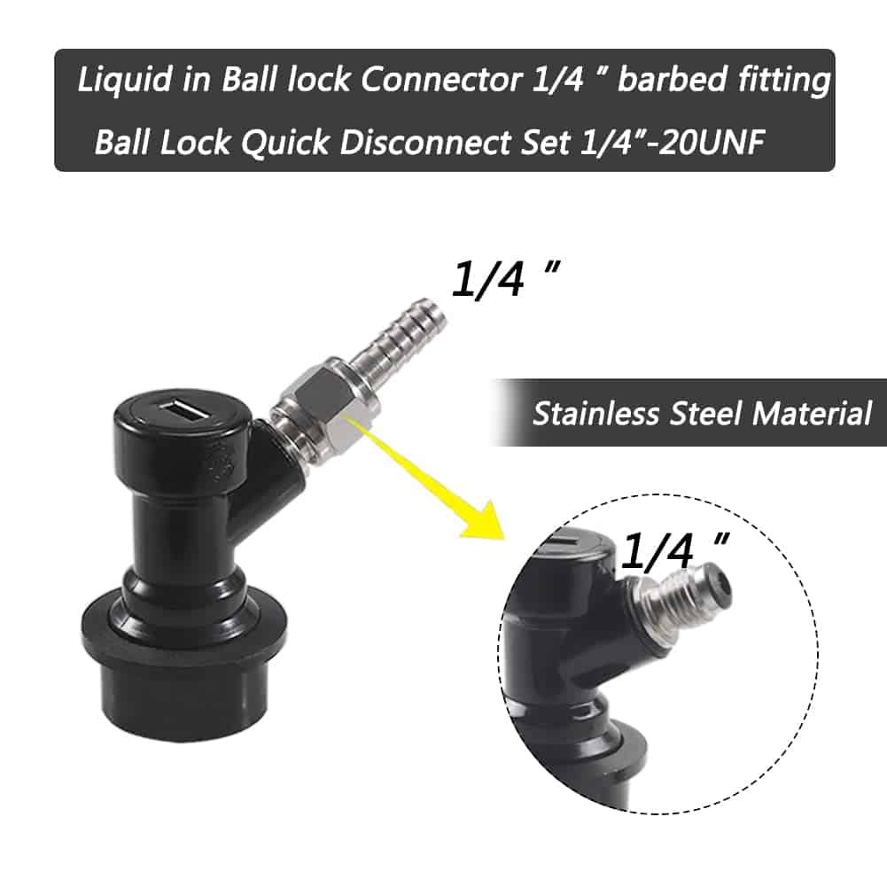 Conjunto de desconexión de bola para Cornelius Keg Ball - Imagen 3