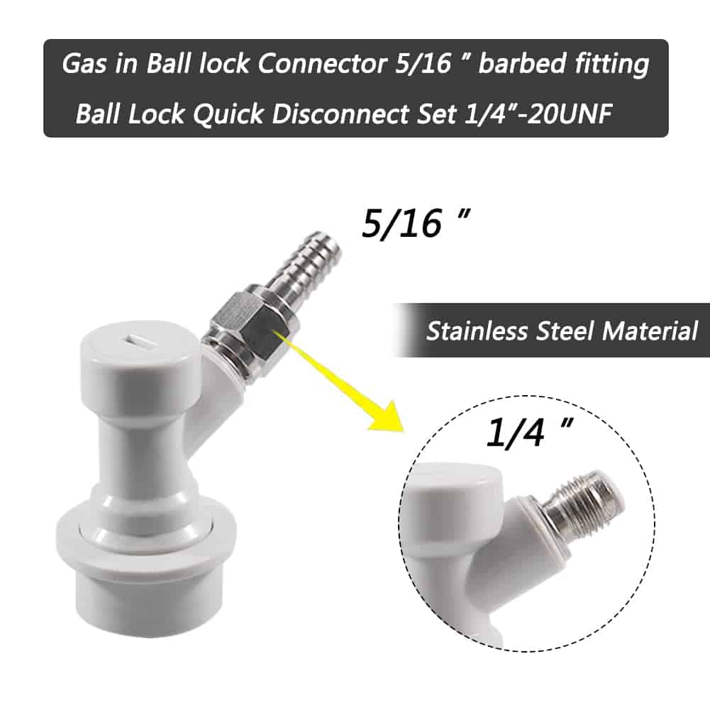 Conjunto de desconexión de bola para Cornelius Keg Ball - Imagen 4