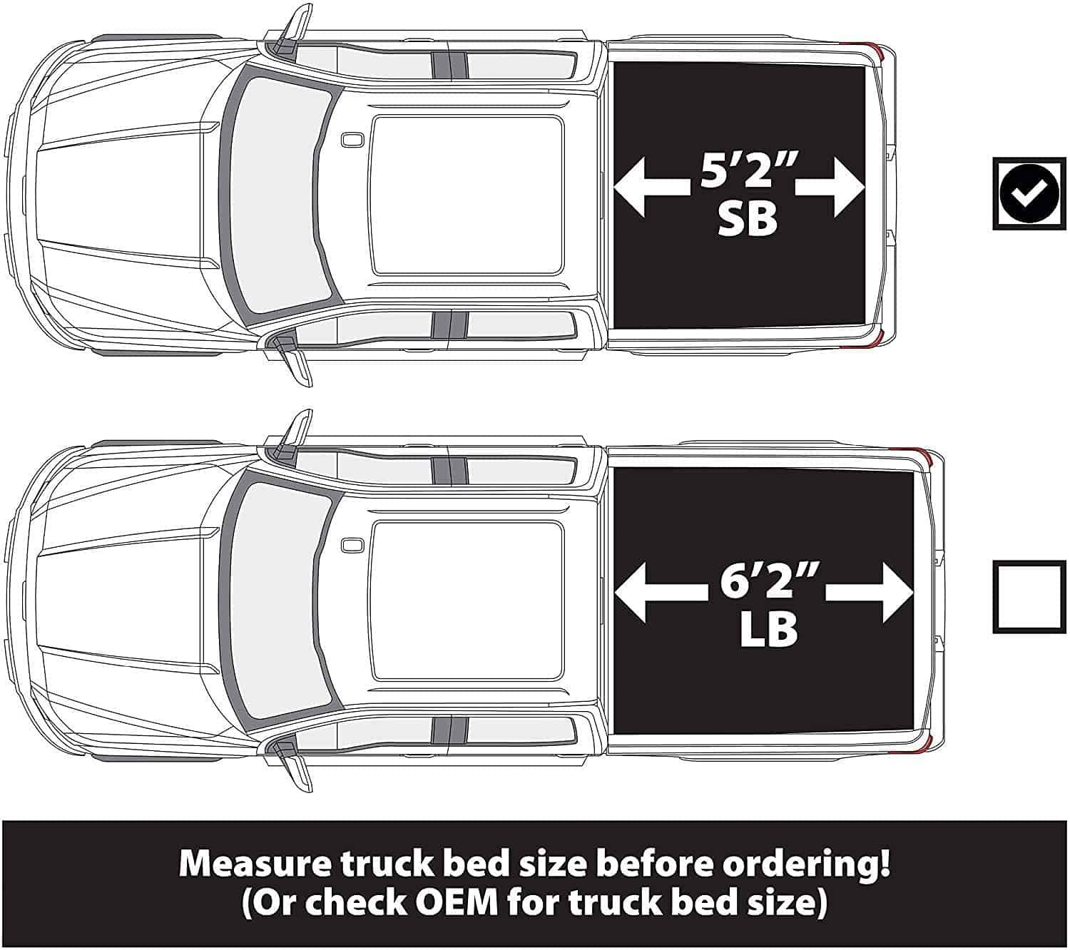Cubierta de cama de tonel para camioneta Chevy Colorado/GMC - Imagen 6
