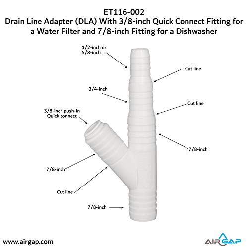 Adaptador de Línea de Drenaje (DLA) con Conexión Rápida de - Imagen 3