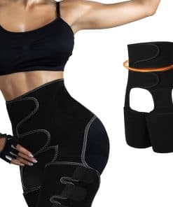 Faja de Cintura Alta, 3 en 1 Reductor de Cintura y Muslos