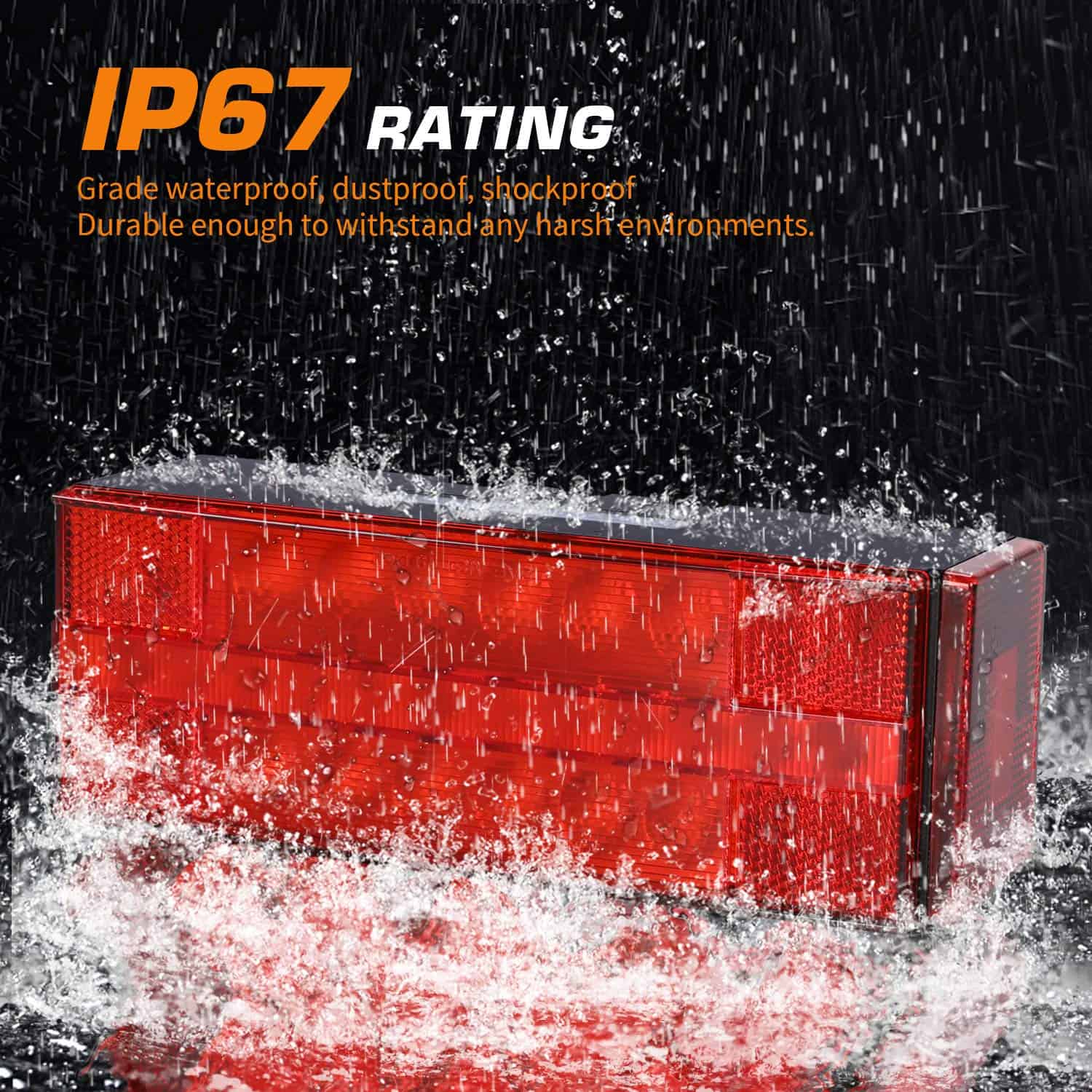 Kit de luces LED sumergibles para remolques LINKITOM, luces - Imagen 6