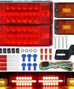 Kit de luces LED sumergibles para remolques LINKITOM, luces
