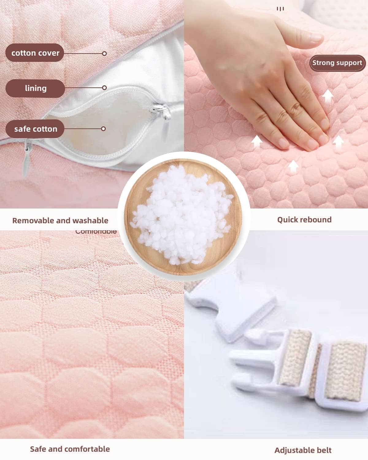 Cojín de lactancia WYXunPlanet, Cojín de lactancia para - Imagen 5