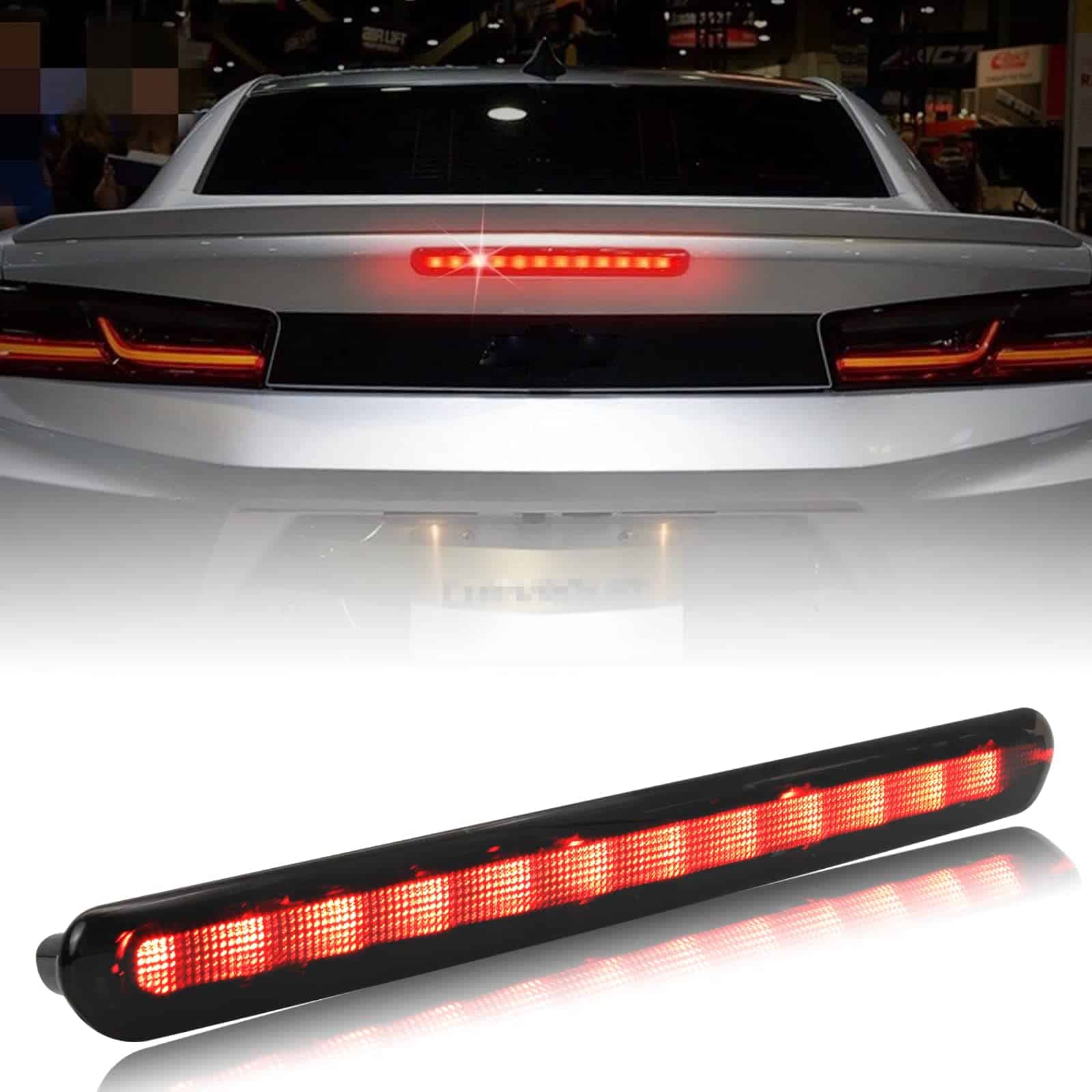 Luz de freno LED para Camaro, Accesorios de Tercera Luz de