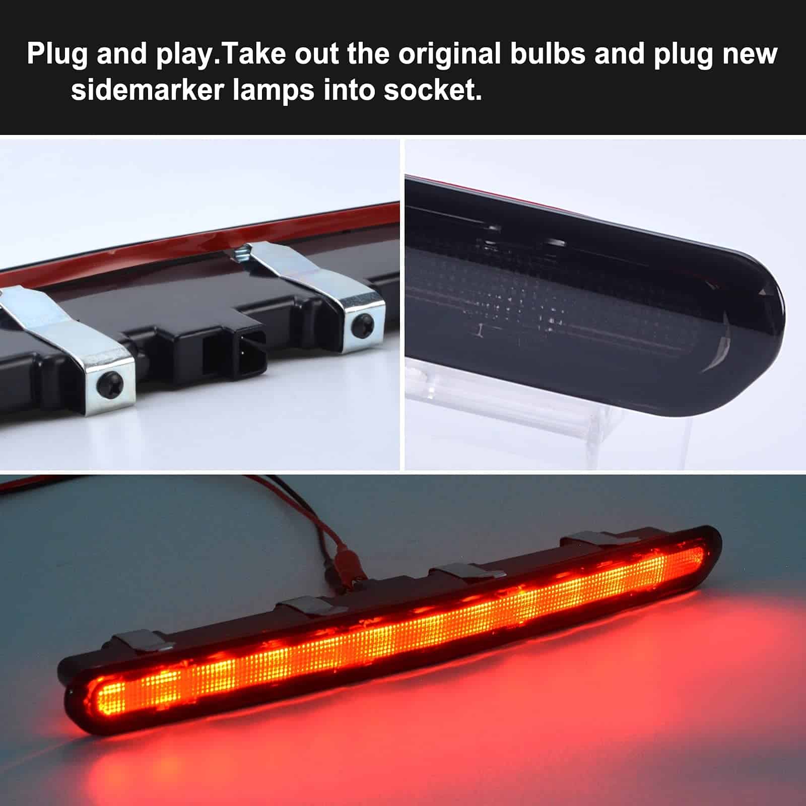 Luz de freno LED para Camaro, Accesorios de Tercera Luz de - Imagen 6