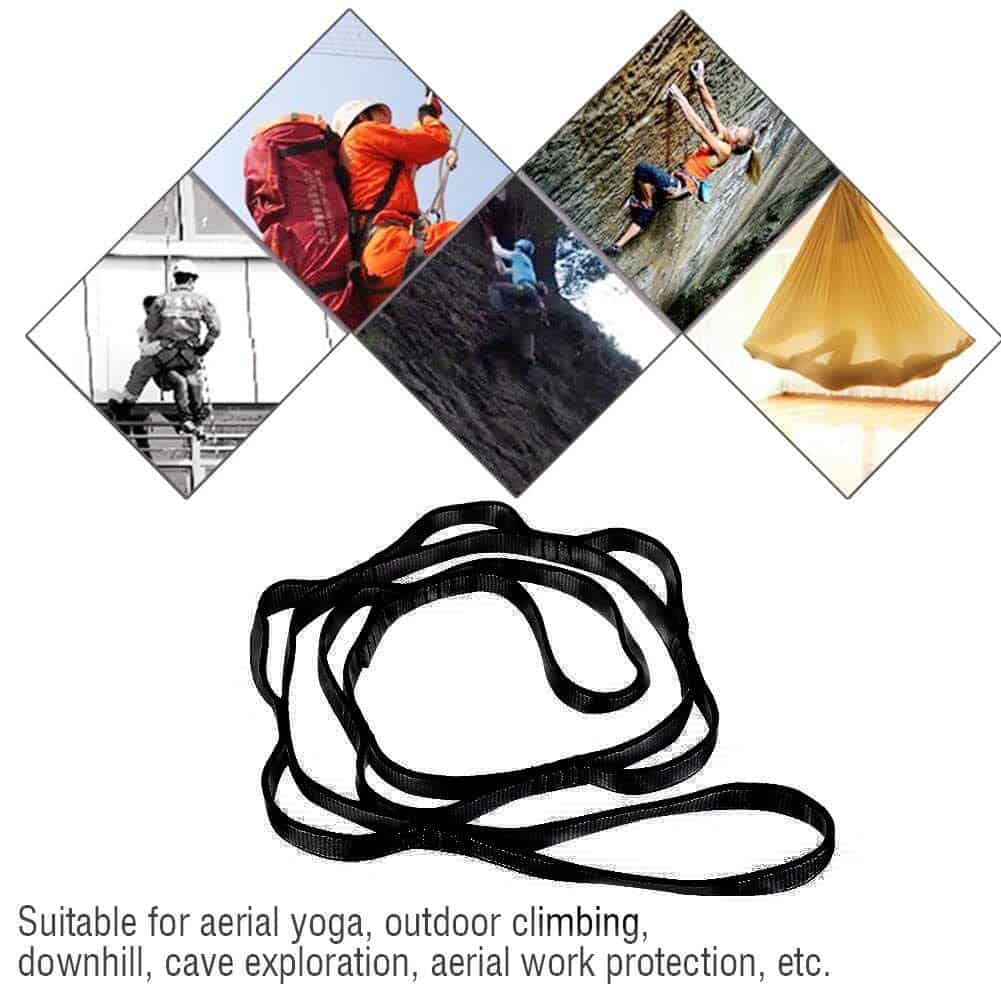 NRC&XRC Aerial Yoga Hammock Daisy Chains, 22kN Cadena de - Imagen 9