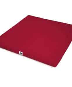 Cojín de meditación relleno de trigo sarraceno -Borgoña