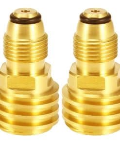 MOFLAME 2 Pack de Adaptador de Tanque de Propano, Convierte