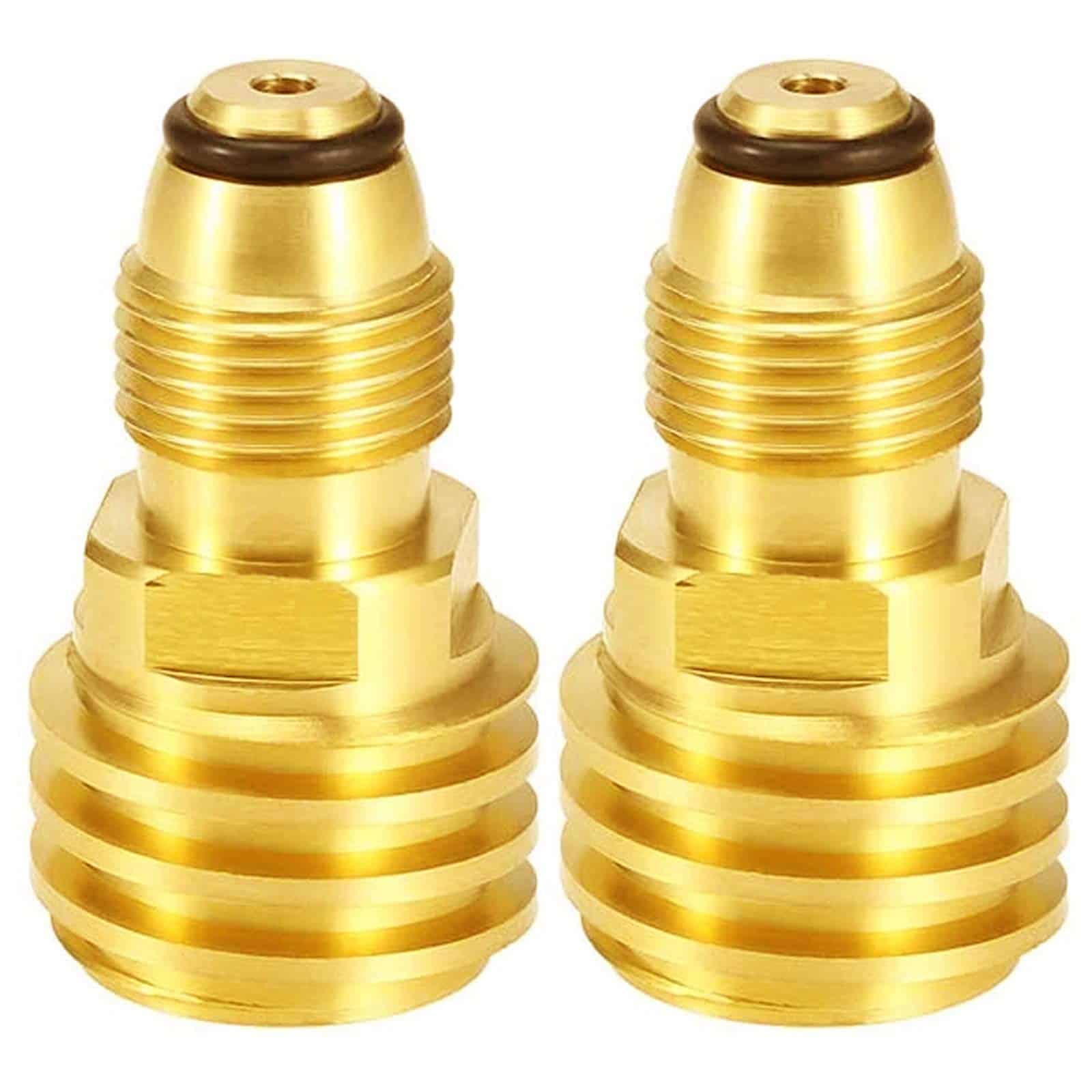 MOFLAME 2 Pack de Adaptador de Tanque de Propano, Convierte