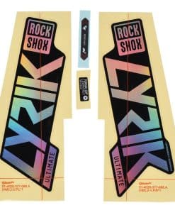 Kit de Calcomanías para Horquilla -Negro