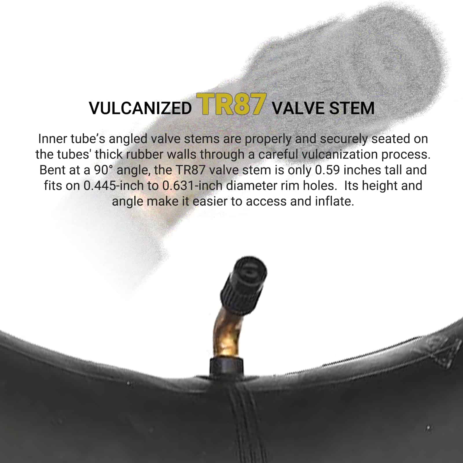 (1 Set) Juego de llantas y cámaras de aire para moto de - Imagen 6