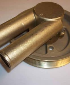 Nuevo bomba de agua de impulsor de correa serpentín para