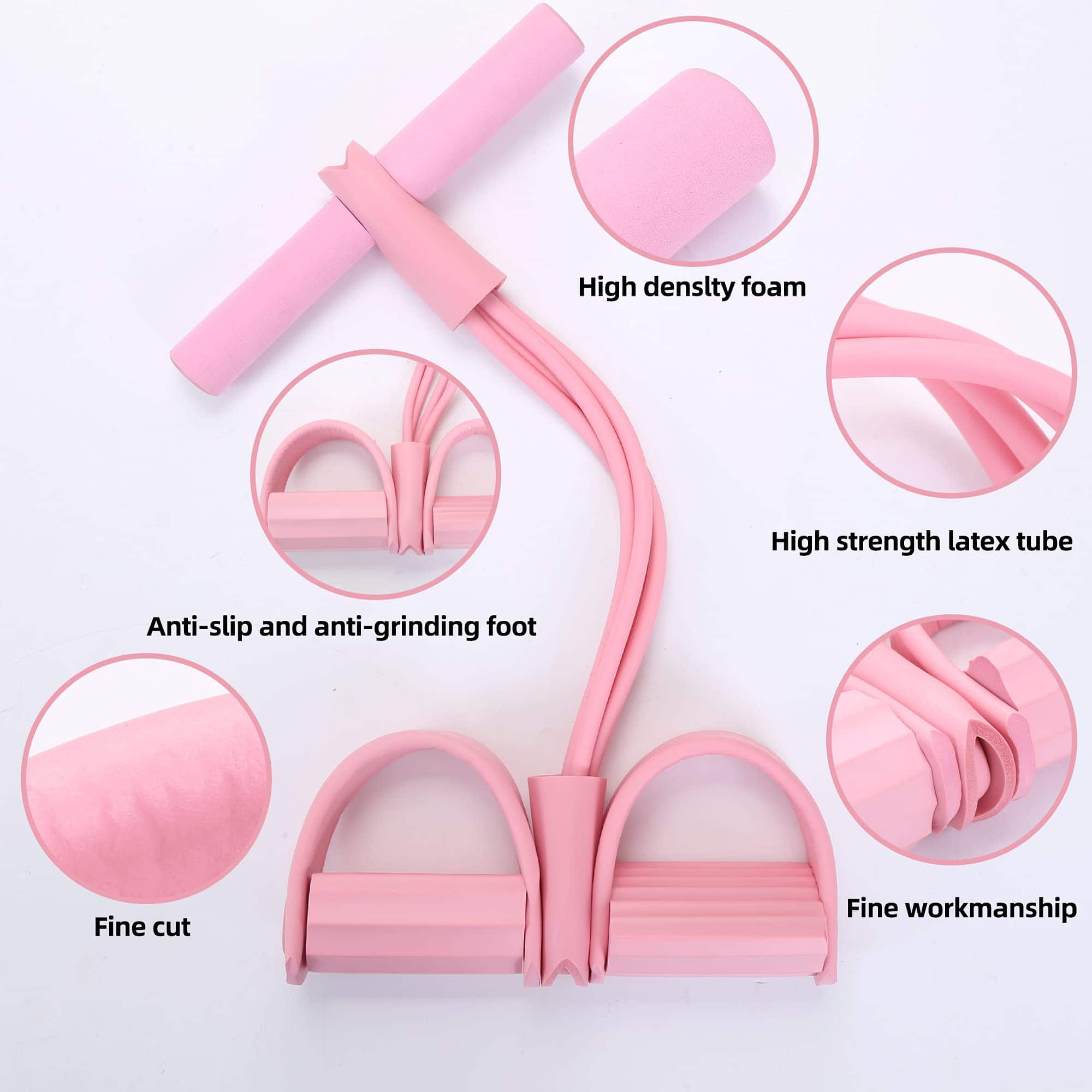 Set de Tapete de Yoga para Principiantes, -Rosa - Imagen 7