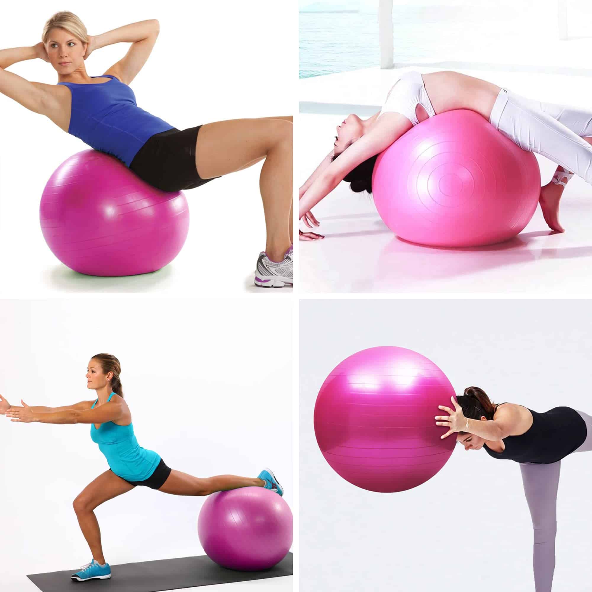 Set de Tapete de Yoga para Principiantes, -Rosa - Imagen 4