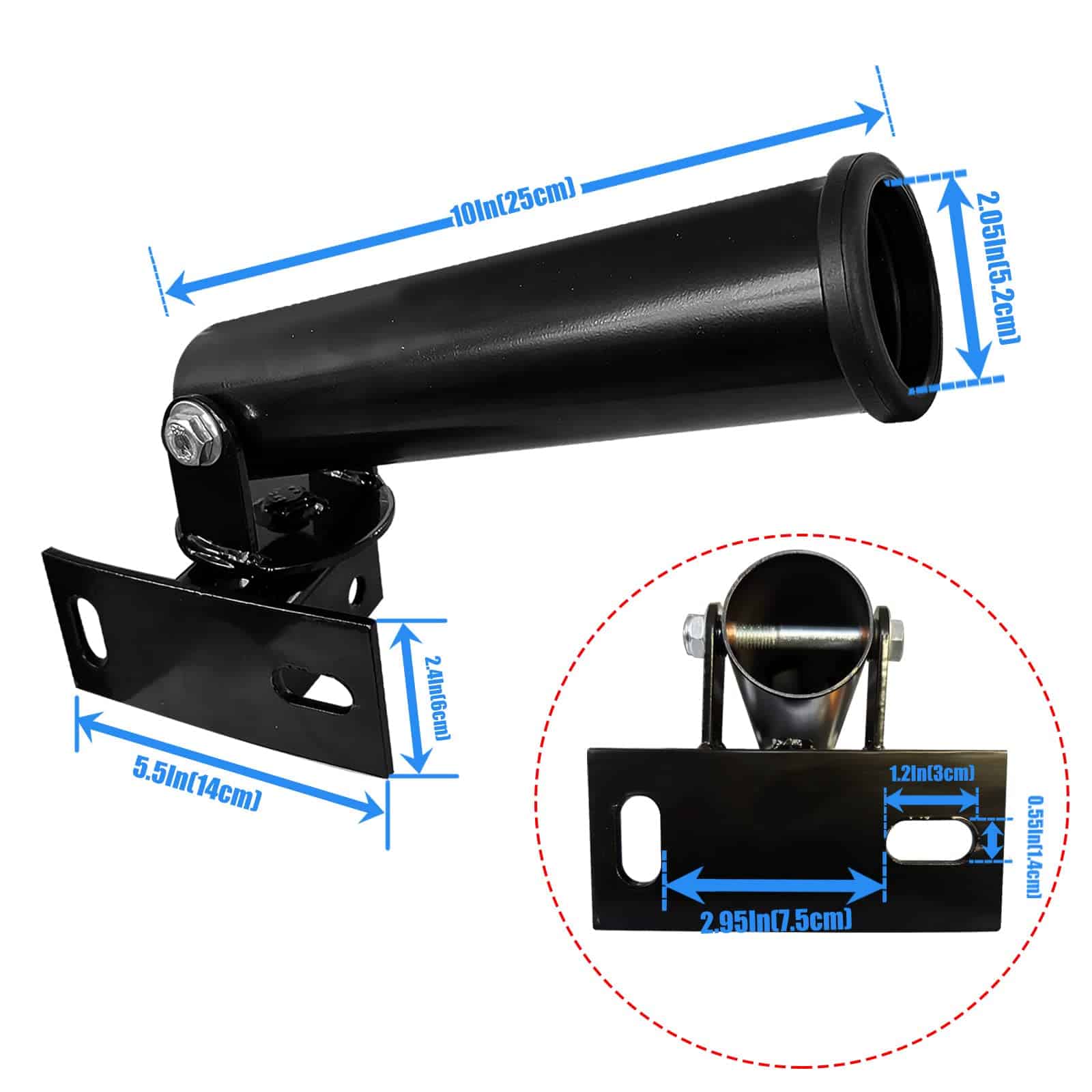 Montaje en Pared Post Landmine Attachment para Barra de - Imagen 3