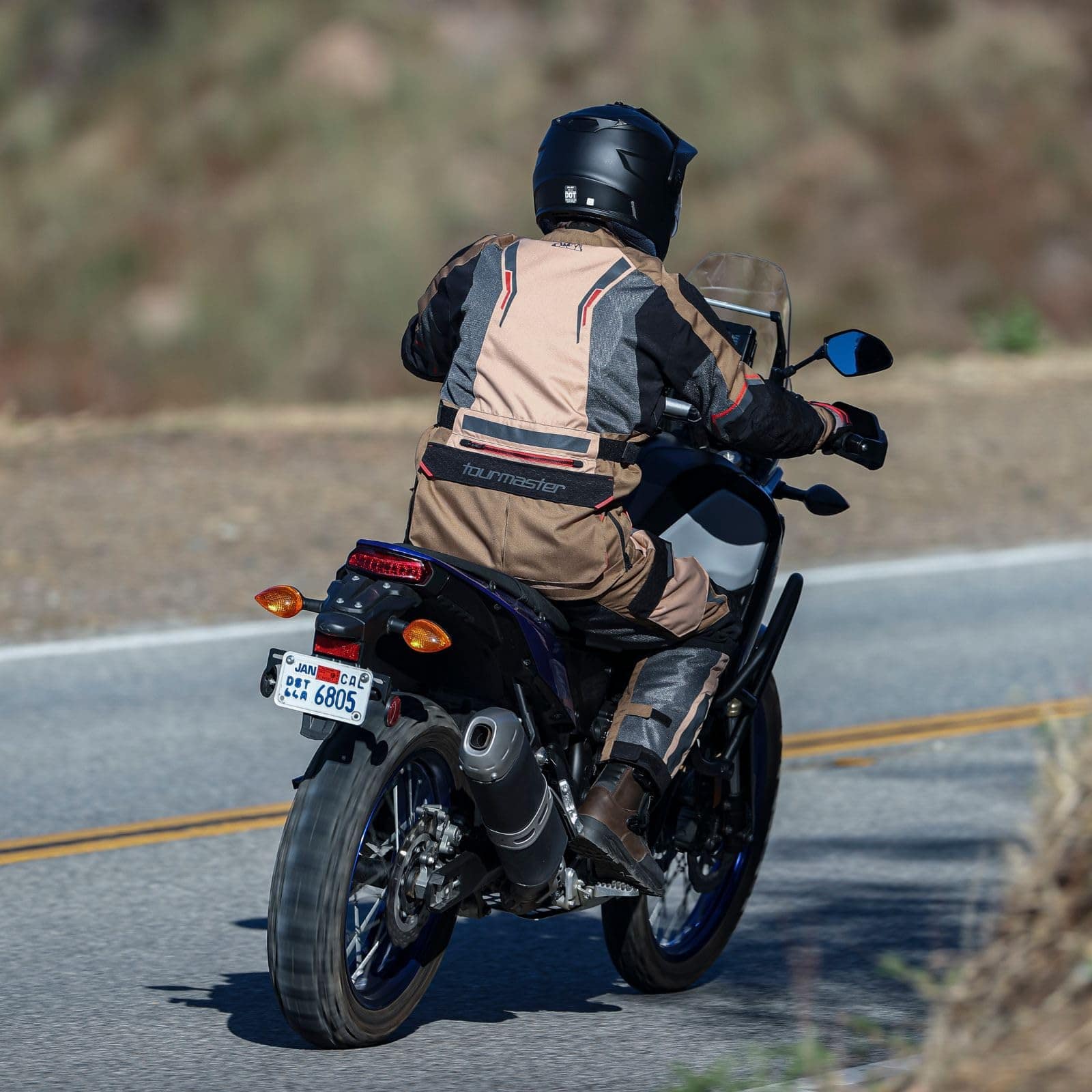 Chaqueta de moto de aventura de malla Tourmaster Men's - Imagen 8