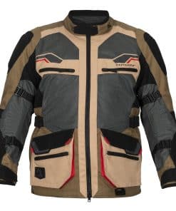 Chamarra de moto de aventura de malla -Arena