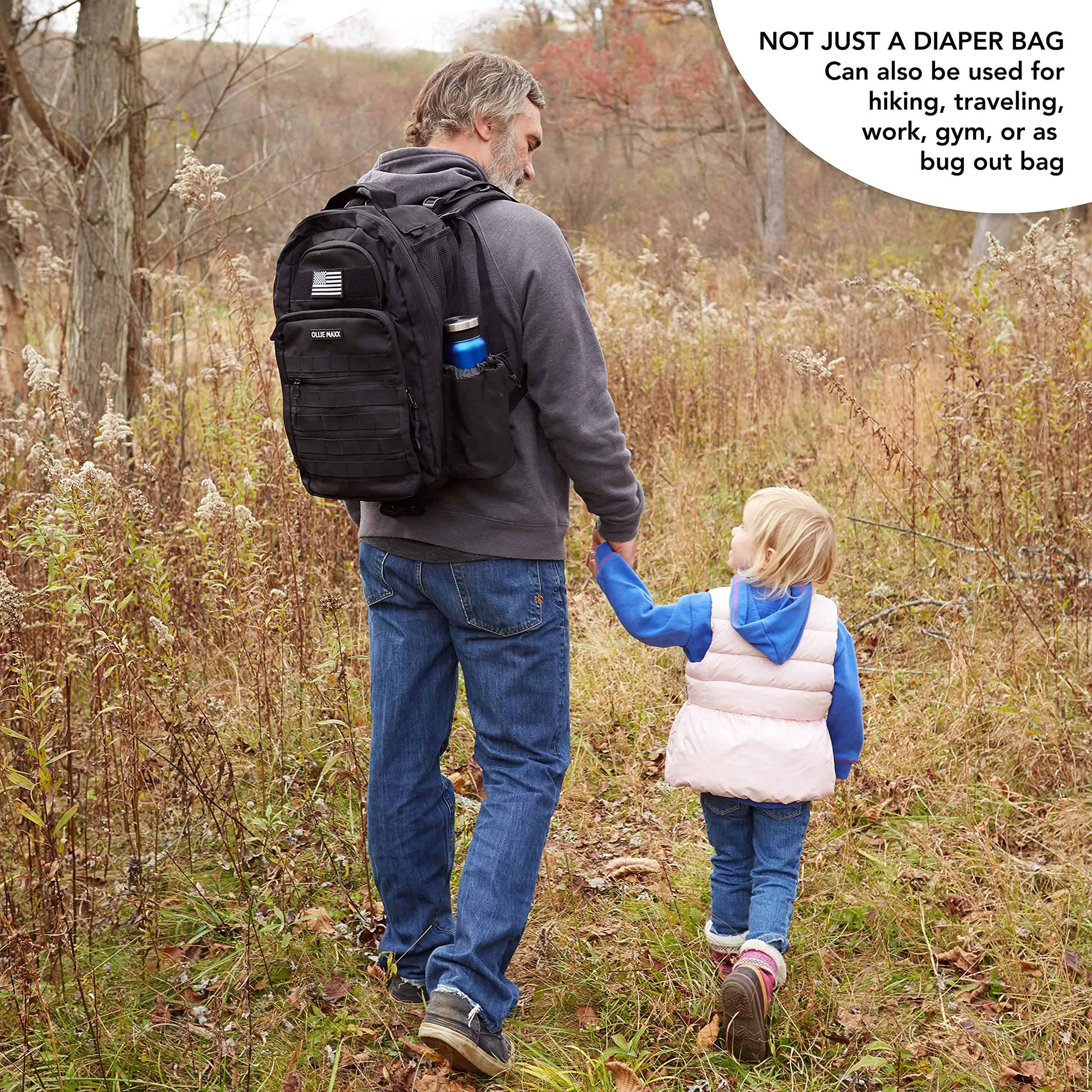 Mochila Cambiadora Ollie Maxx para Papás - Mochila de Viaje - Imagen 6